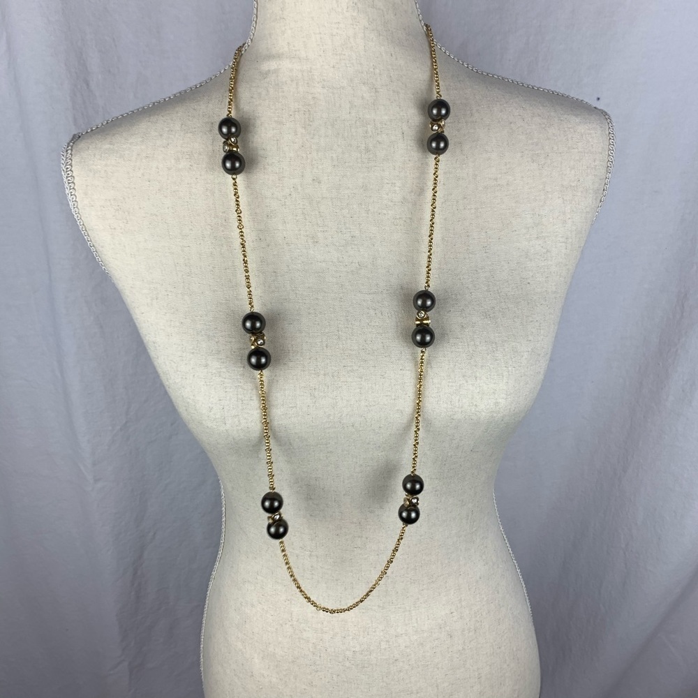 J crew long necklace